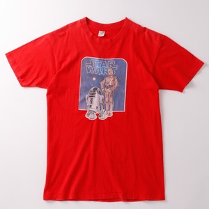 【極美品】70s STAR WARS Special Vintage Teeshirt Lucas film original  C3-PO R2-D2 print T-shirts  made in USA  mint condition／ヴィンテージ スターウォーズ Tシャツ オリジナル ムービーTシャツ 実寸サイズM  希少 ミントコンディション