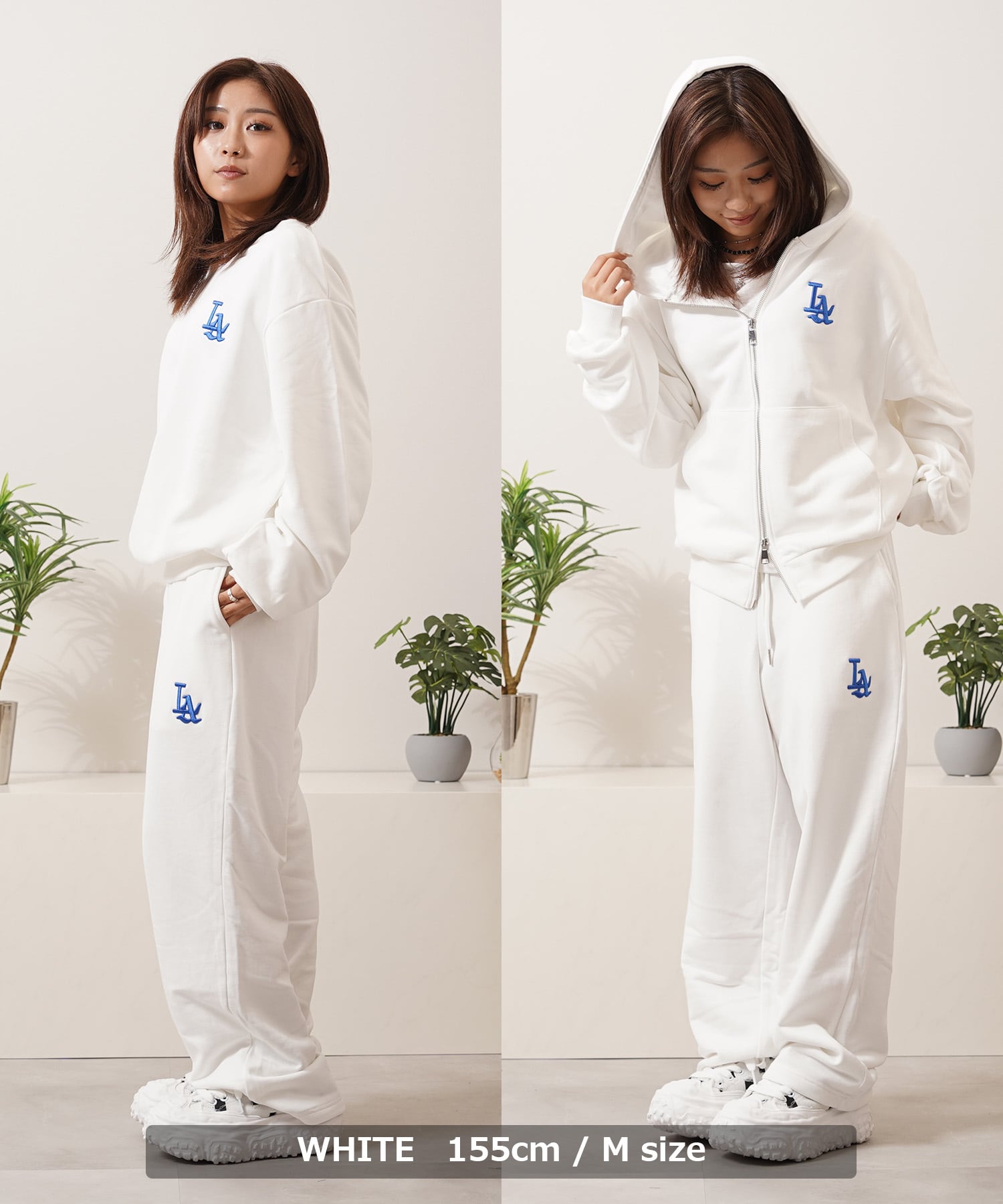 ◇LA ロゴ刺繍 スウェットパンツ◇ yo-22010 | 1111clothing / ワン