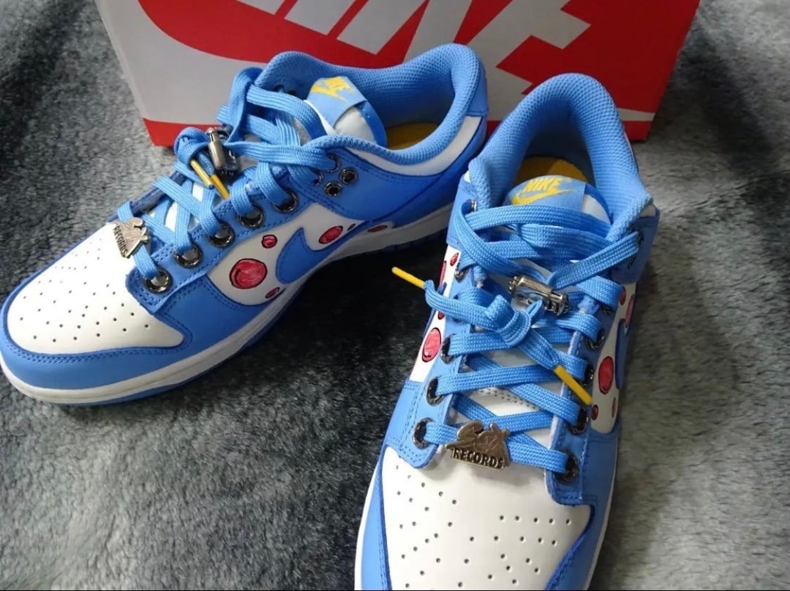 クロムハーツ CHROME HEARTS × NIKE ナイキ ダンクロー マッティボーイ matty boy ppo ペイントスニーカー