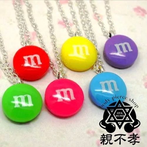 【N-GO48】m&m'sネックレス