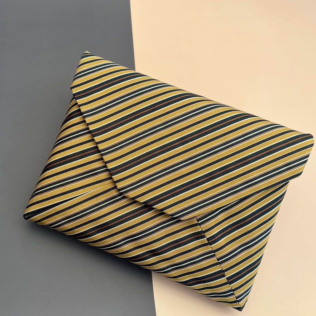 数寄屋袋（有香型）日野間道（青） | 茶道帛紗 大阪有香