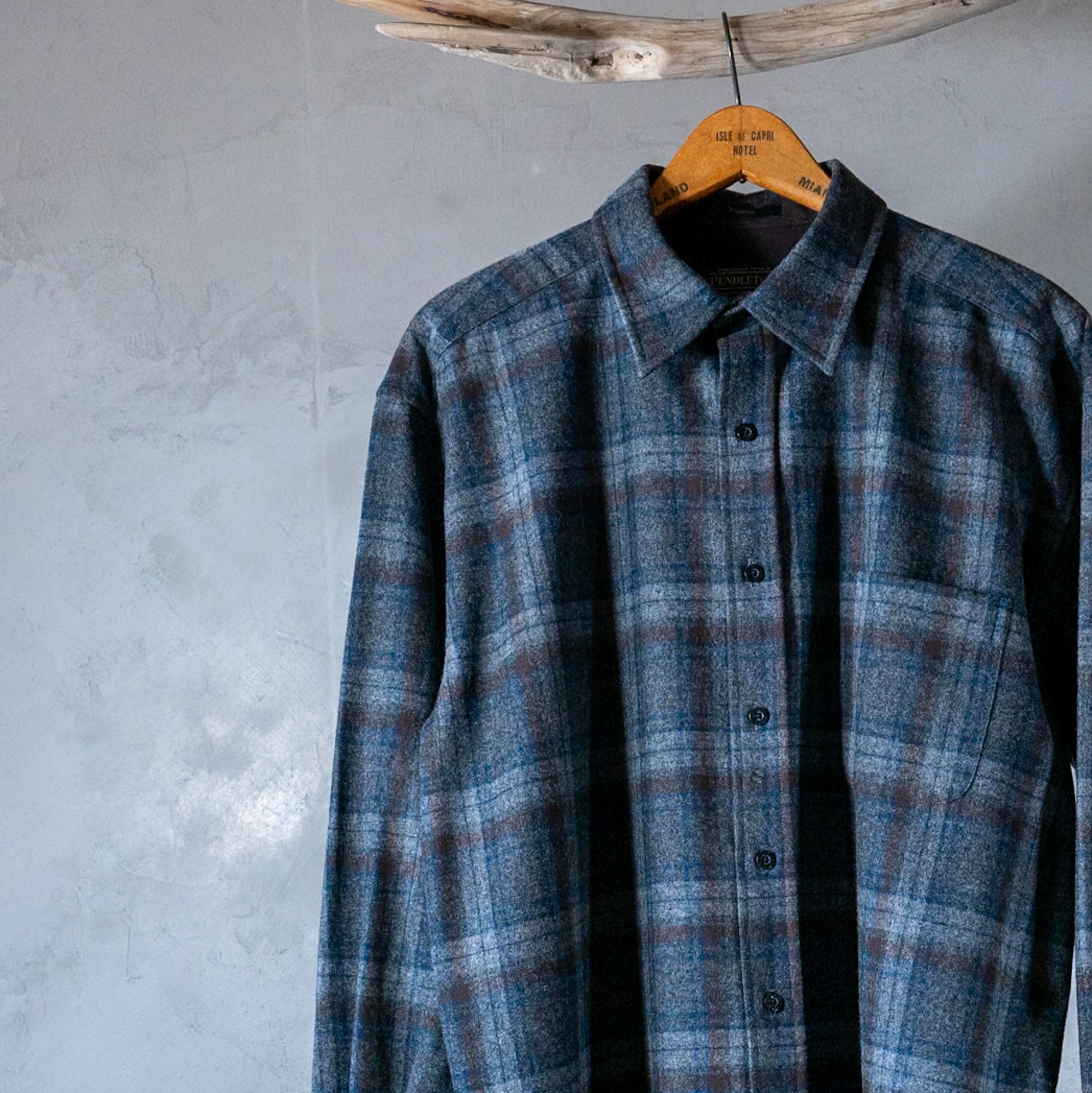 ペンドルトン ウールチェックシャツ size L