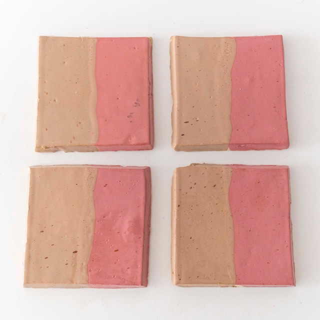 SOFi MODi / ART Tile "2tone b.pink×l.beige"