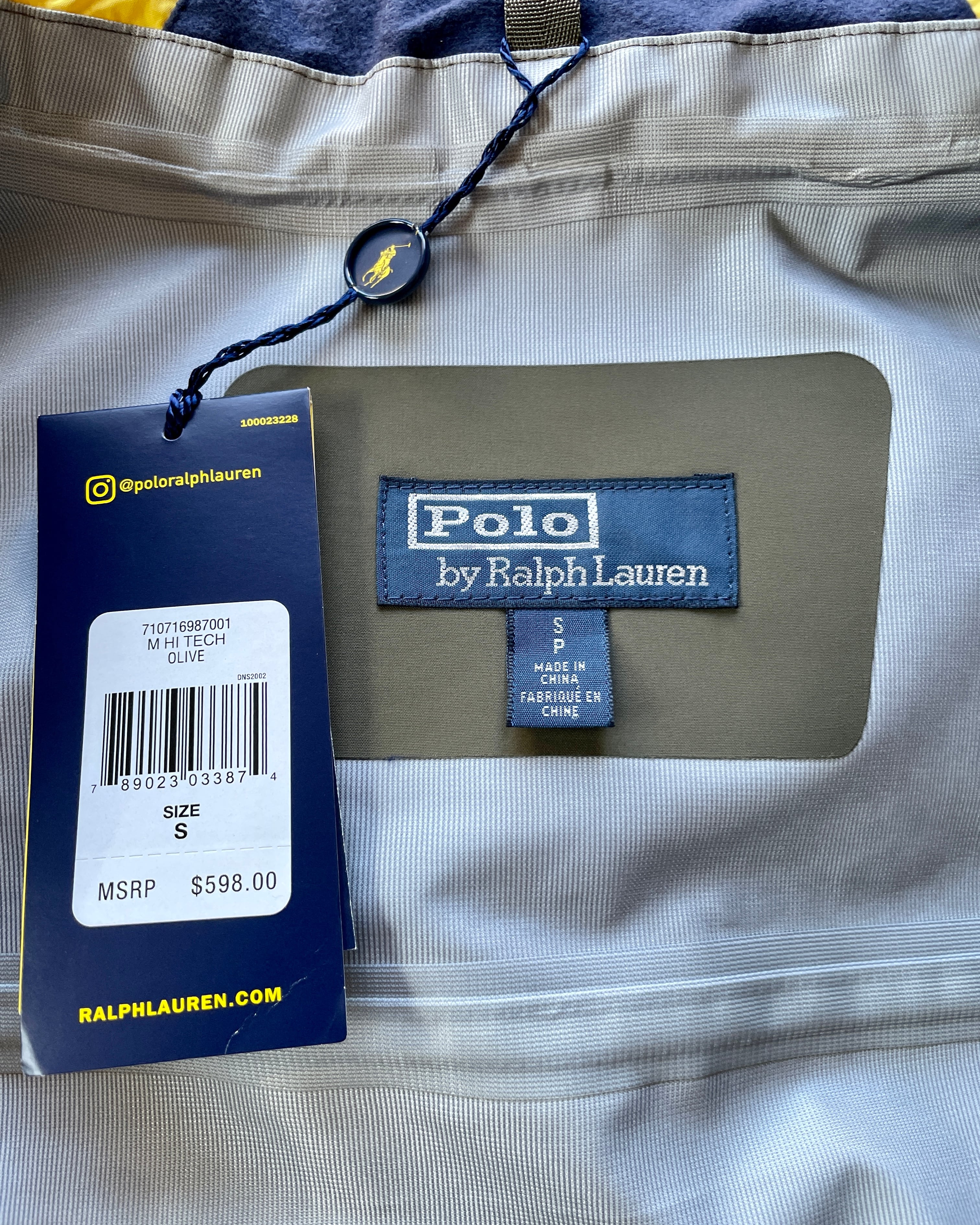 新品 復刻 50周年記念 ポロHITECH(ハイテック) アノラック サイズS