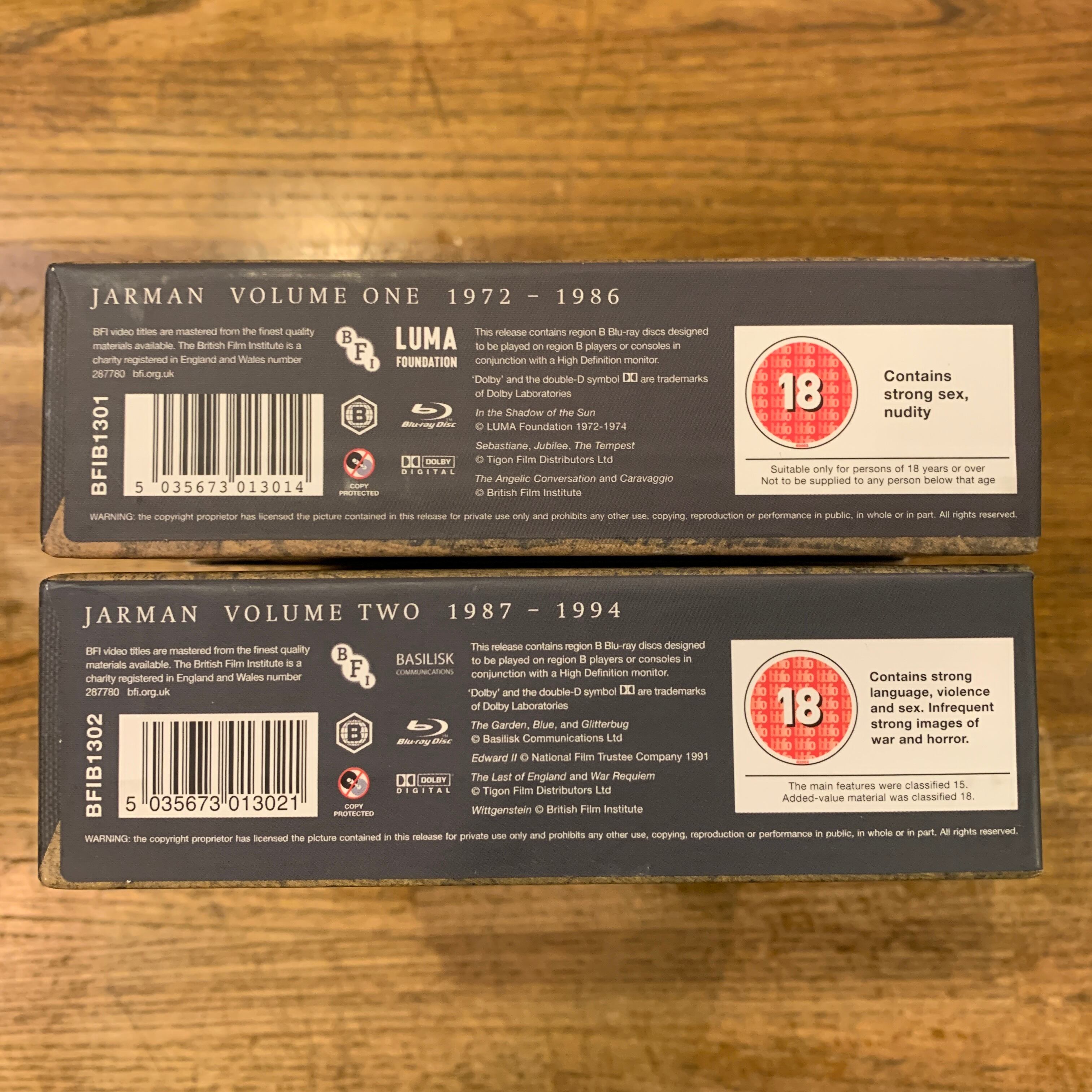 デレク・ジャーマン / Derek Jarman: Volume One 1972-1986 & Volume