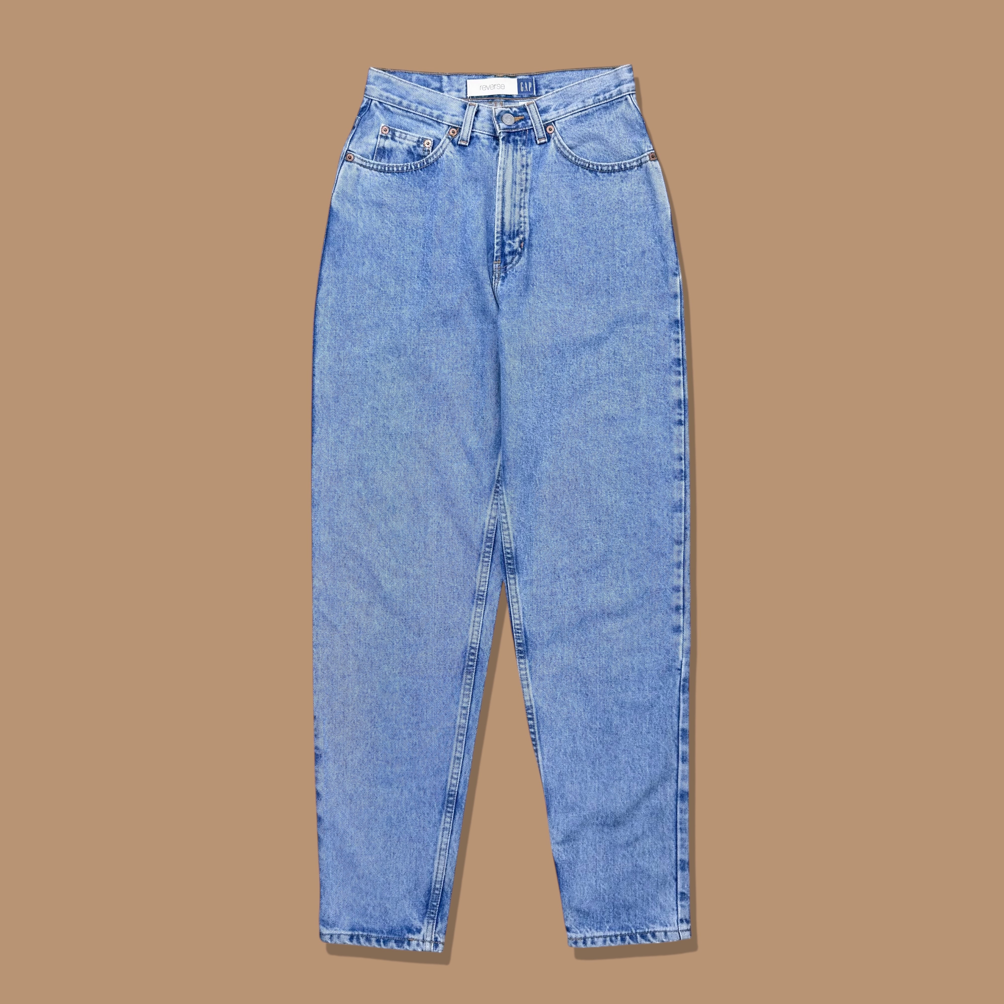 00s GAP BLUE JEANS Reverse Fit Denim Pants