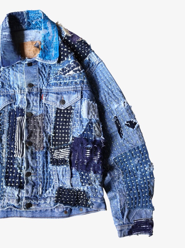 Sashiko-stitched Levi’s