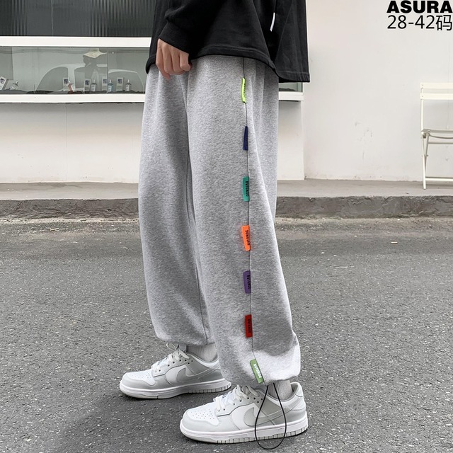 カラーロングカジュアルルーズオータム 大きめサイズ 秋物 ASURAプラスサイズメンズ31147538402