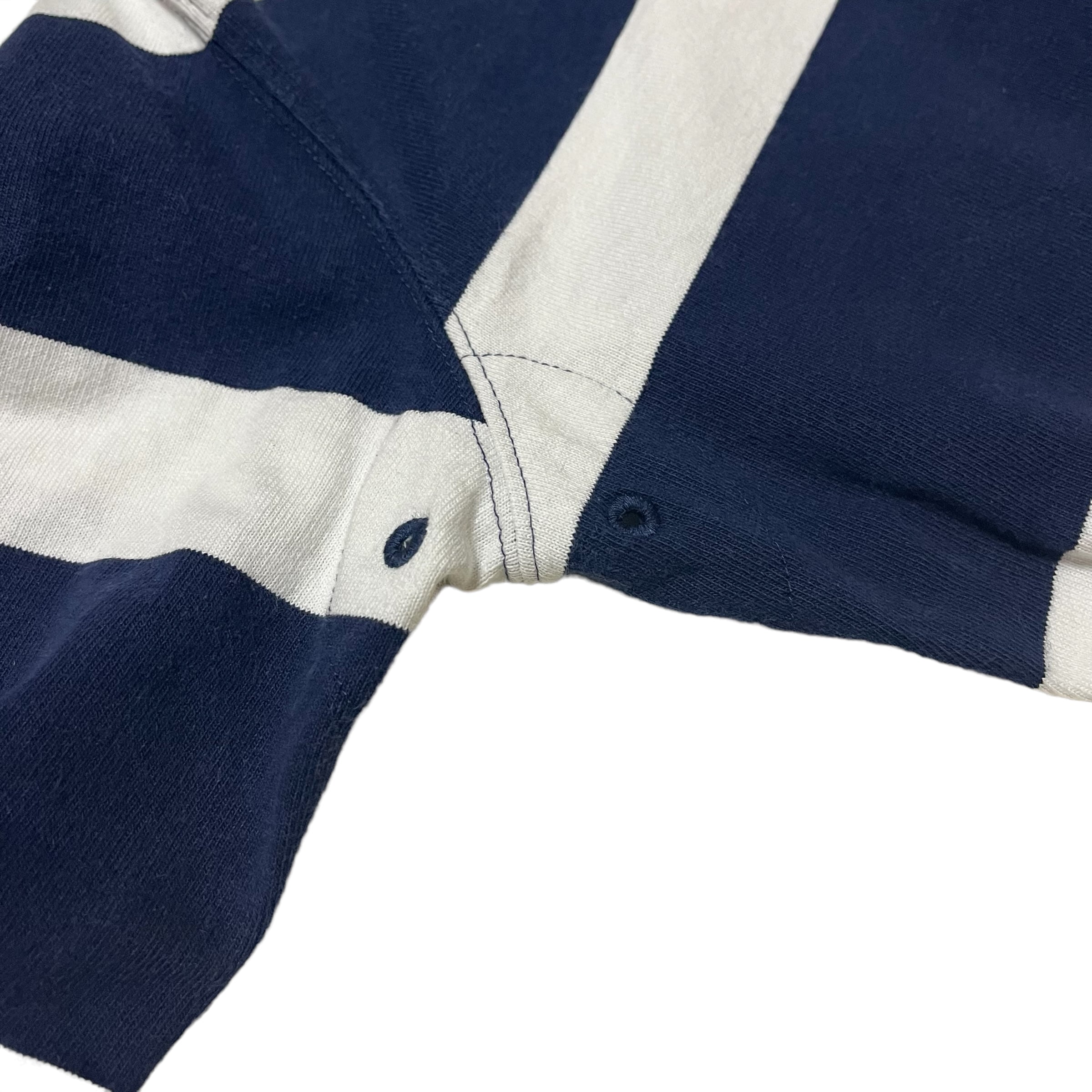 Ralph Lauren】ラルフローレン ラガーシャツ ボーダー ネイビー