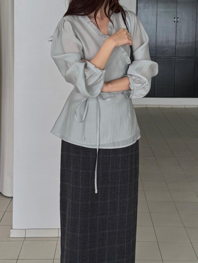 (予約) miel / Ashley blouse 3color