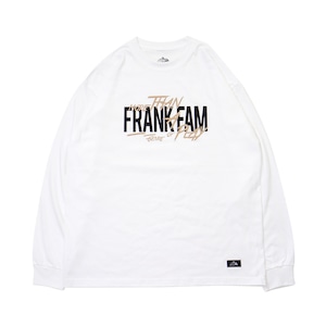 BRUSH LETTER L/S T-shirts | wht