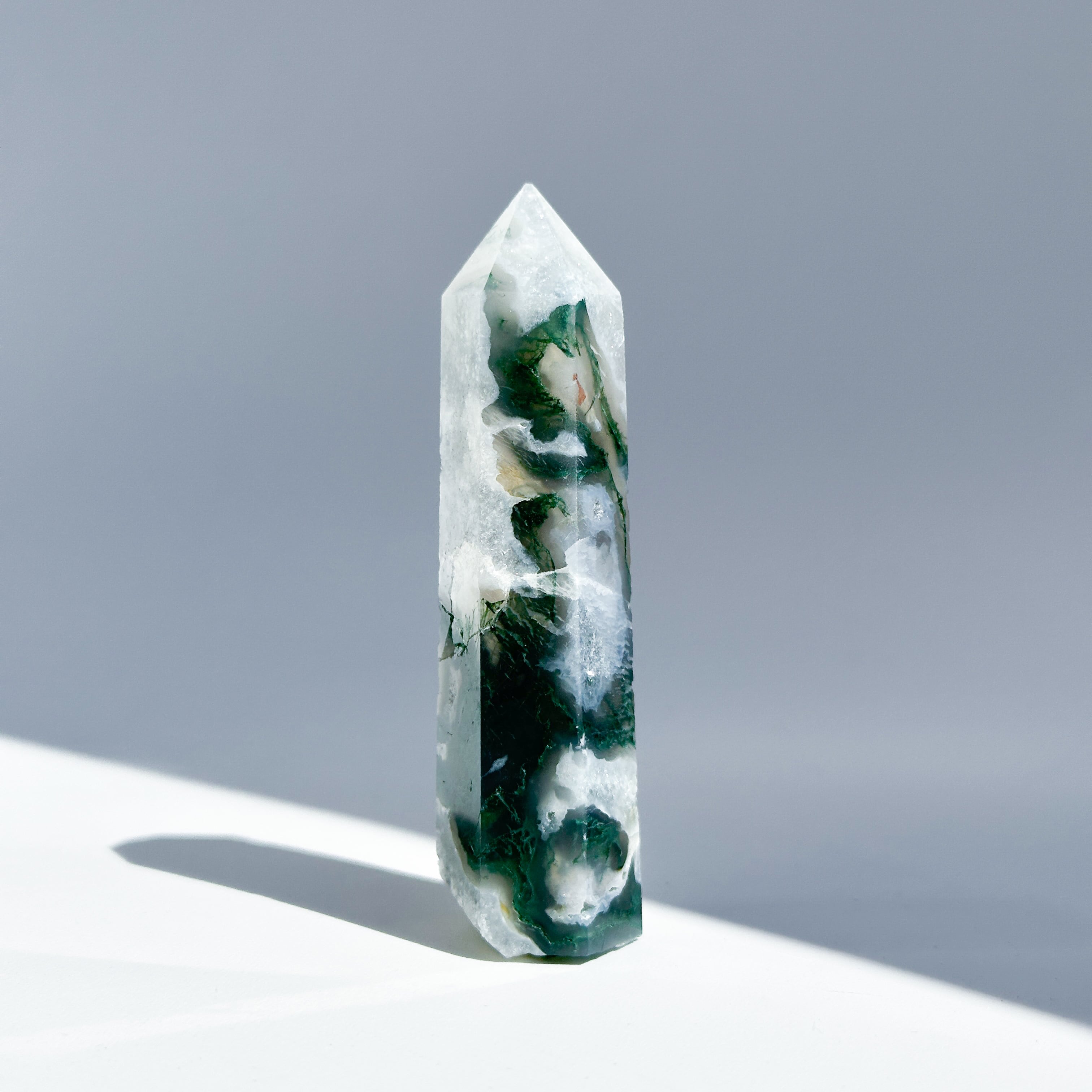 モスアゲート タワー92◇ Moss Agate ◇天然石・鉱物・パワーストーン
