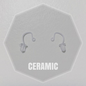 ［アレルギーフリー］PIERCE PARTS -Ceramic-