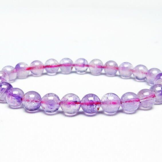 スーパーセブン ブレスレット セイクリッドセブン 8mm 一点物 メール便可 [M便 1/10] 111-46801