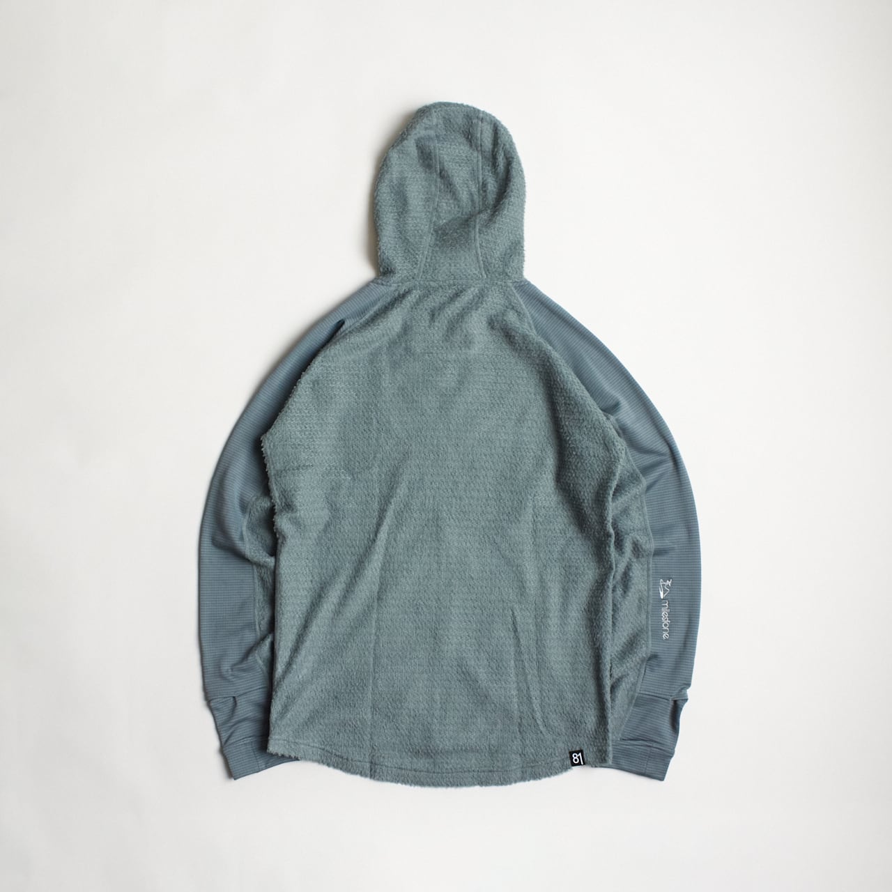 milestone（マイルストーン）Cloud Hoody -Peacock Green メンズ