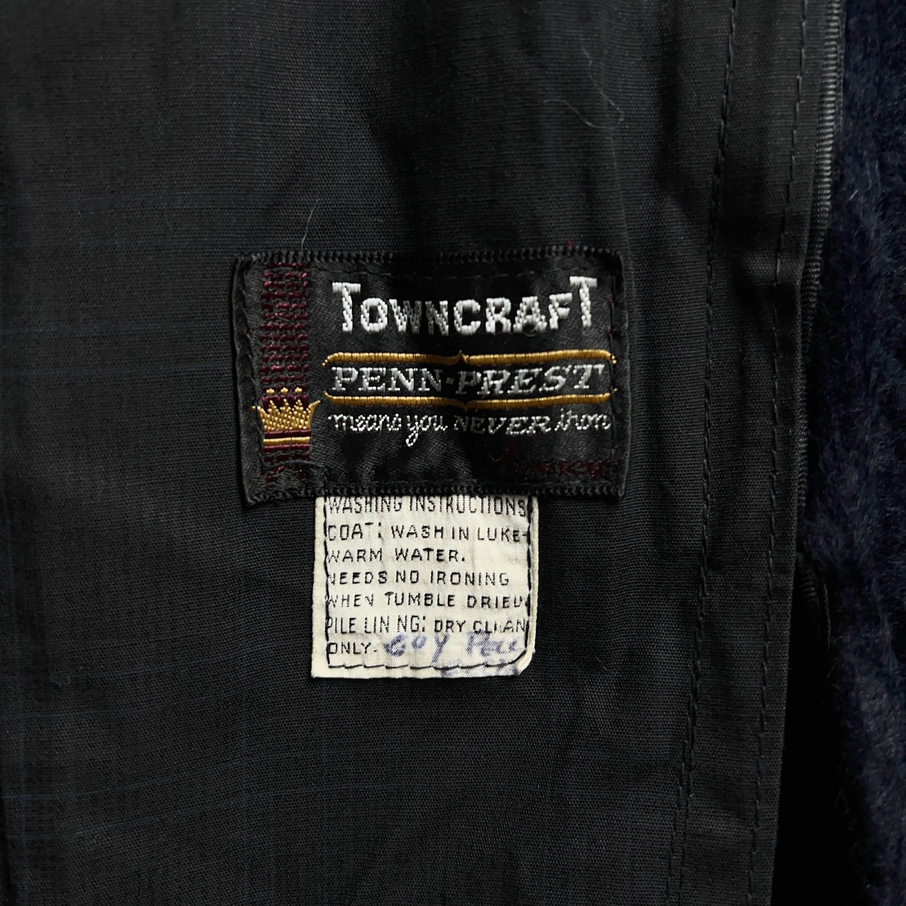 1960's TOWNCRAFT Stain Collar Coat 60年代 タウンクラフト ステン