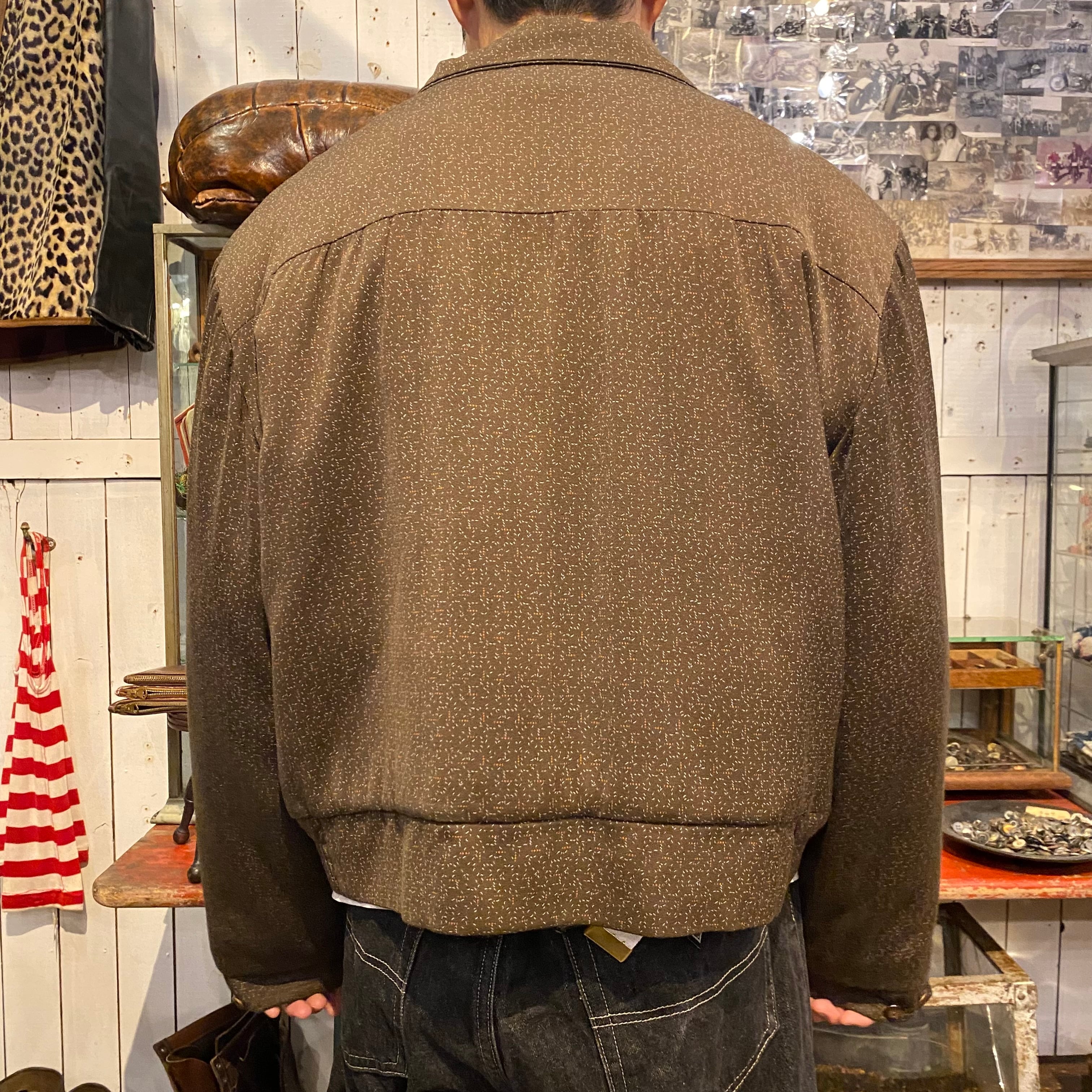 1950s gabardine jacket | JANTIQUES