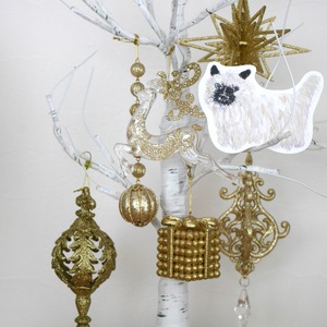 メッセージカード03 ケリー・テリアのユキマルちゃん