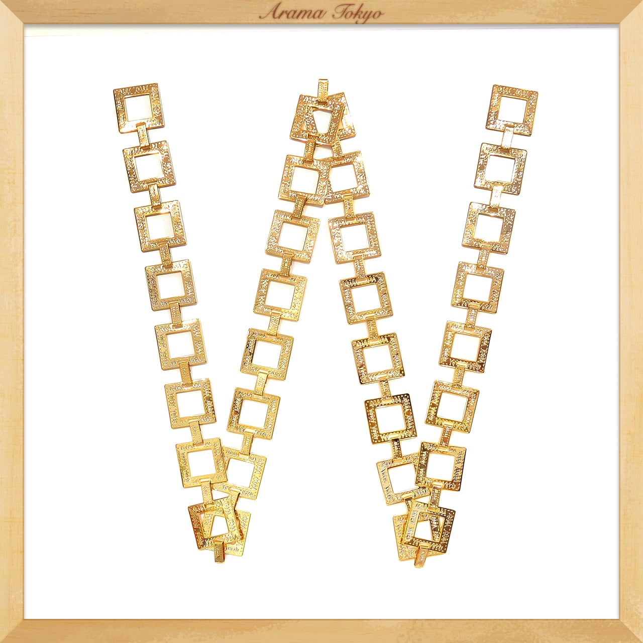 四角いチェーンベルトロング