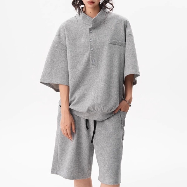 スウェットトップス×パンツセットアップ B0279