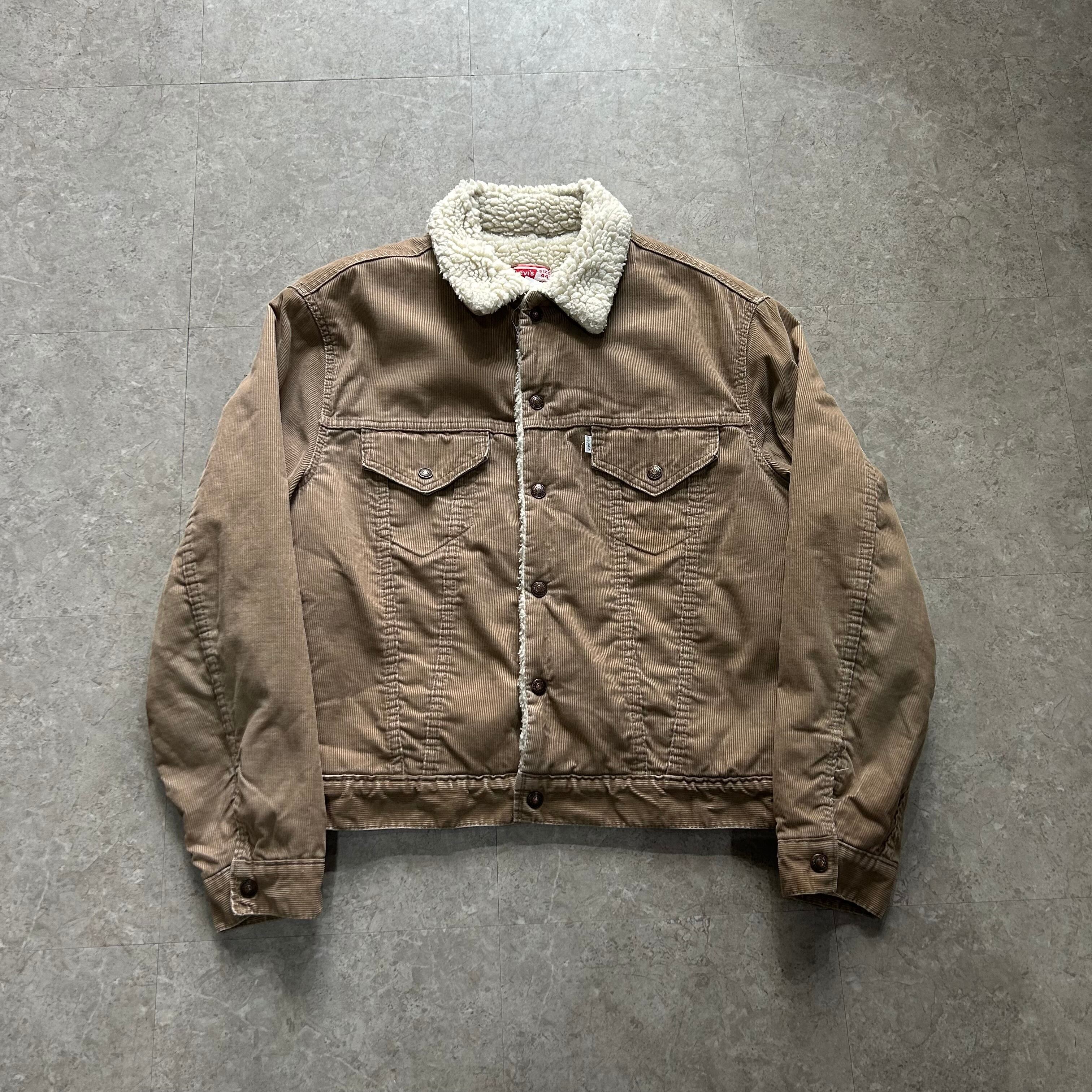 70s Levis 70605 corduroy boa jacket【仙台店】