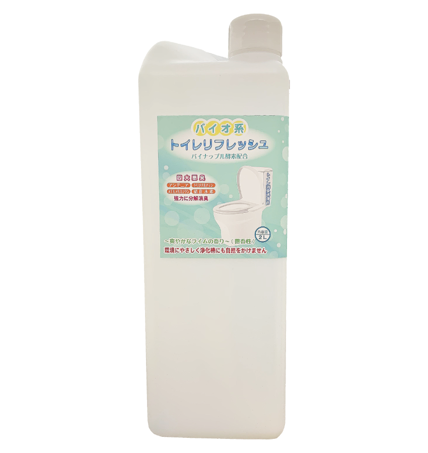 天然 酵素 トイレ 洗浄 剤 トイレリフレッシュ 業務用 ２L みなとライフショップ