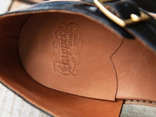 Dapper's(ダッパーズ) ～Classical Horsehide Mesh Sandals BLACK
