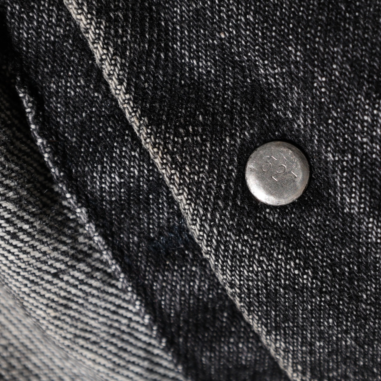 極美品 M 90s Levi’s 70507-4858 先染め ブラック デニム ジャケット リーバイス