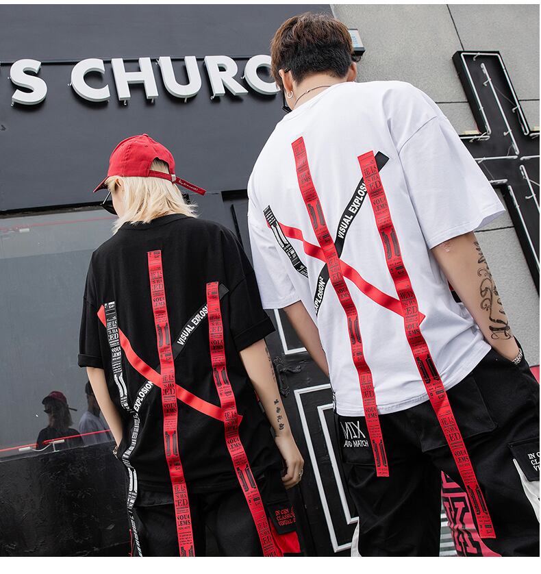 全2色 Tシャツ カットソー プリント カジュアル ユニセックス