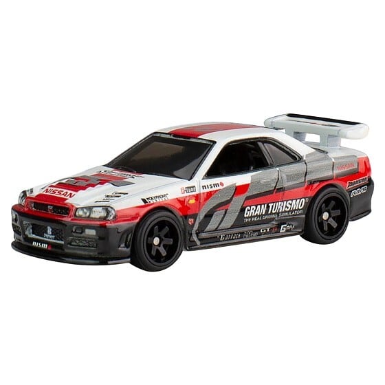 ホットウィール Hot Wheels 日産スカイラインGT-R BNR34 ポップ 