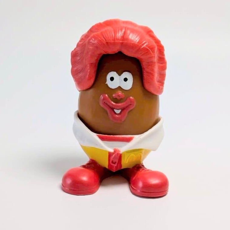 ☆VINTAGE 1996☆【 McDonald's / マクドナルド 】 米マクドナルドミールトイ1996 / 『 Ronald McDonald / ロナルド・マクドナルド A 』McNUGGET BUDDIES / マックナゲット バディーズ 〚アメリカン雑貨 アメトイ〛