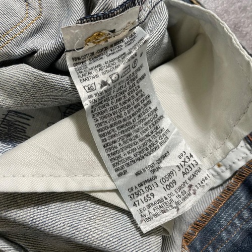 【W31 L34】 トルコ製 europe levi's リーバイス 503 詳細写真7