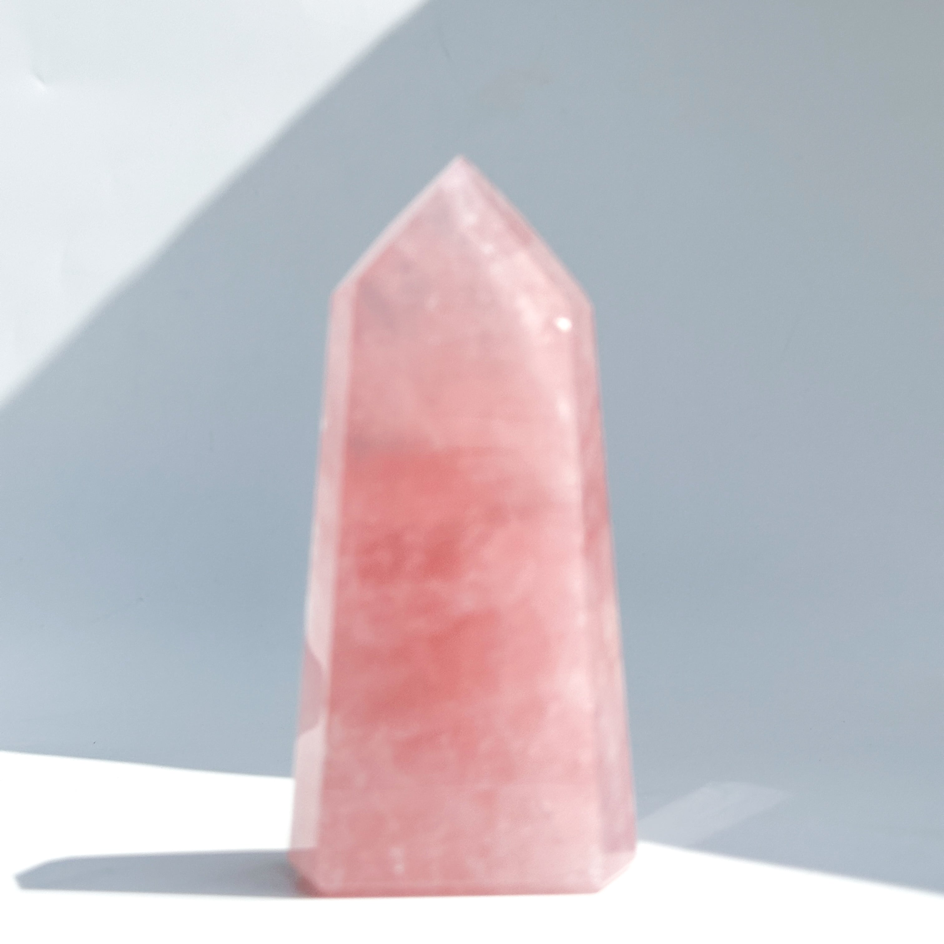 【アルパカさん専用】アイリスローズクウォーツ　19mm Big【高品質】バイーア産ローズクォーツ タワー13◇ Rose Quartz