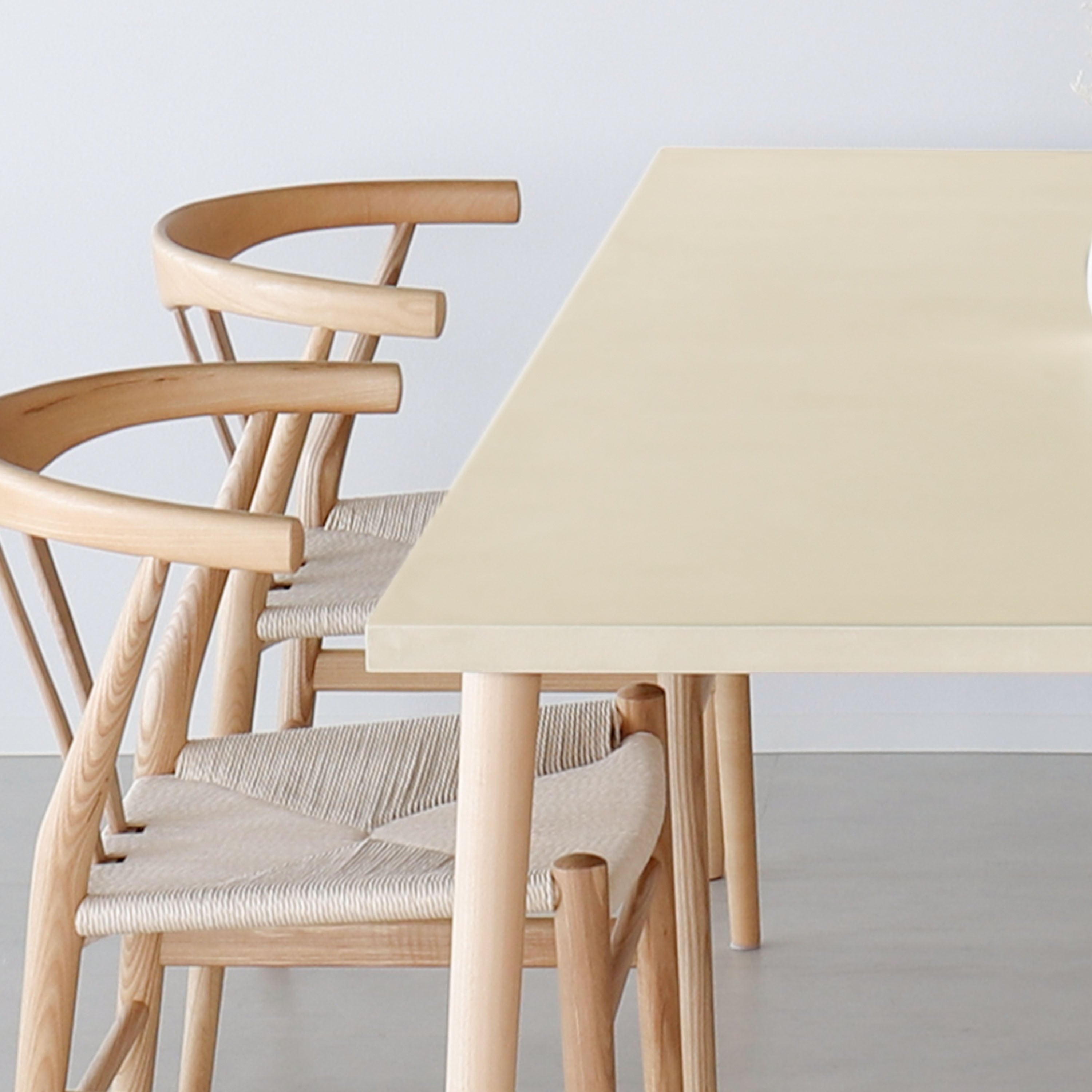 モールテックス ダイニング テーブル Beige-BM32 （鉄脚／木製脚