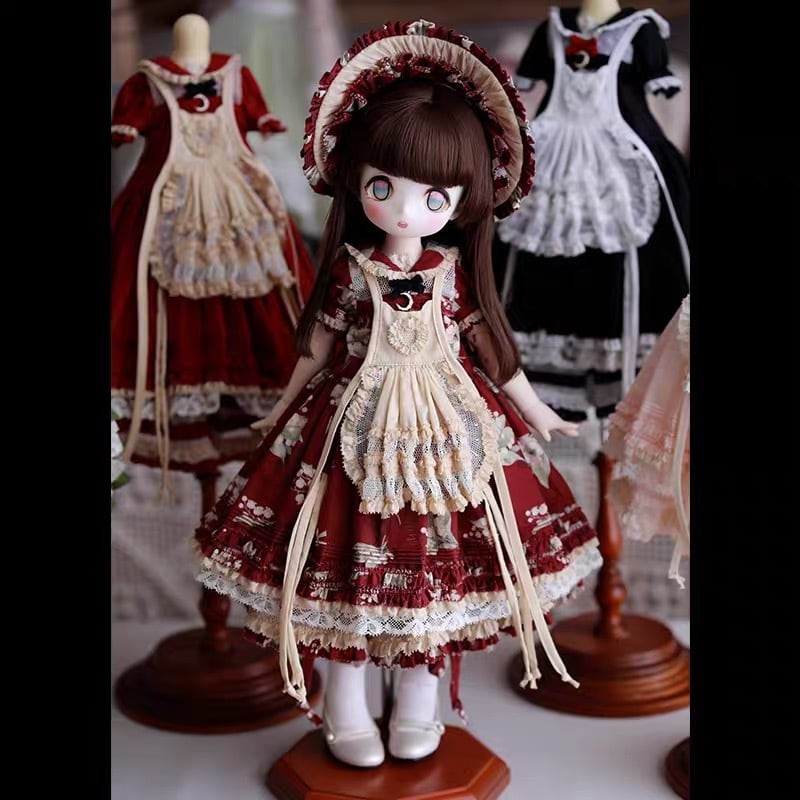 DD用 アウトフィット 鳥篭ドレス メイド服 ディーラー製 - その他 DD用 アウトフィット 鳥篭ドレス メイド服 ディーラー製 - その他
