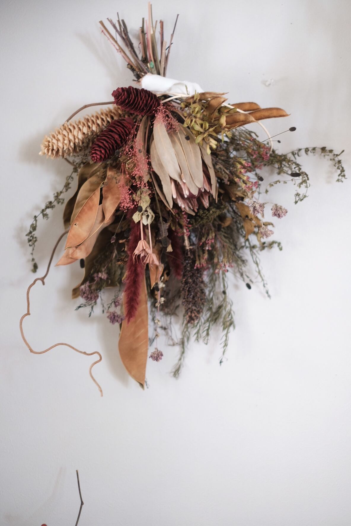 スワッグ - 大人のくすみピンク | flower atelier Sai Sai Ka