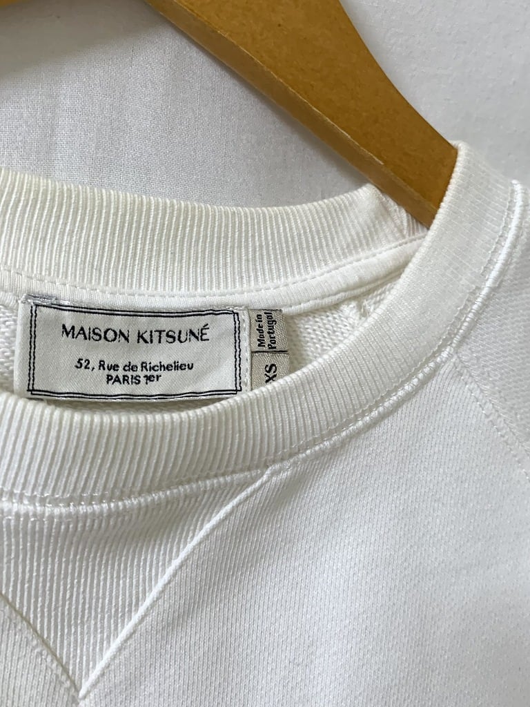 Design Logo Print Sweat Shirt "Maison Kitsuné"