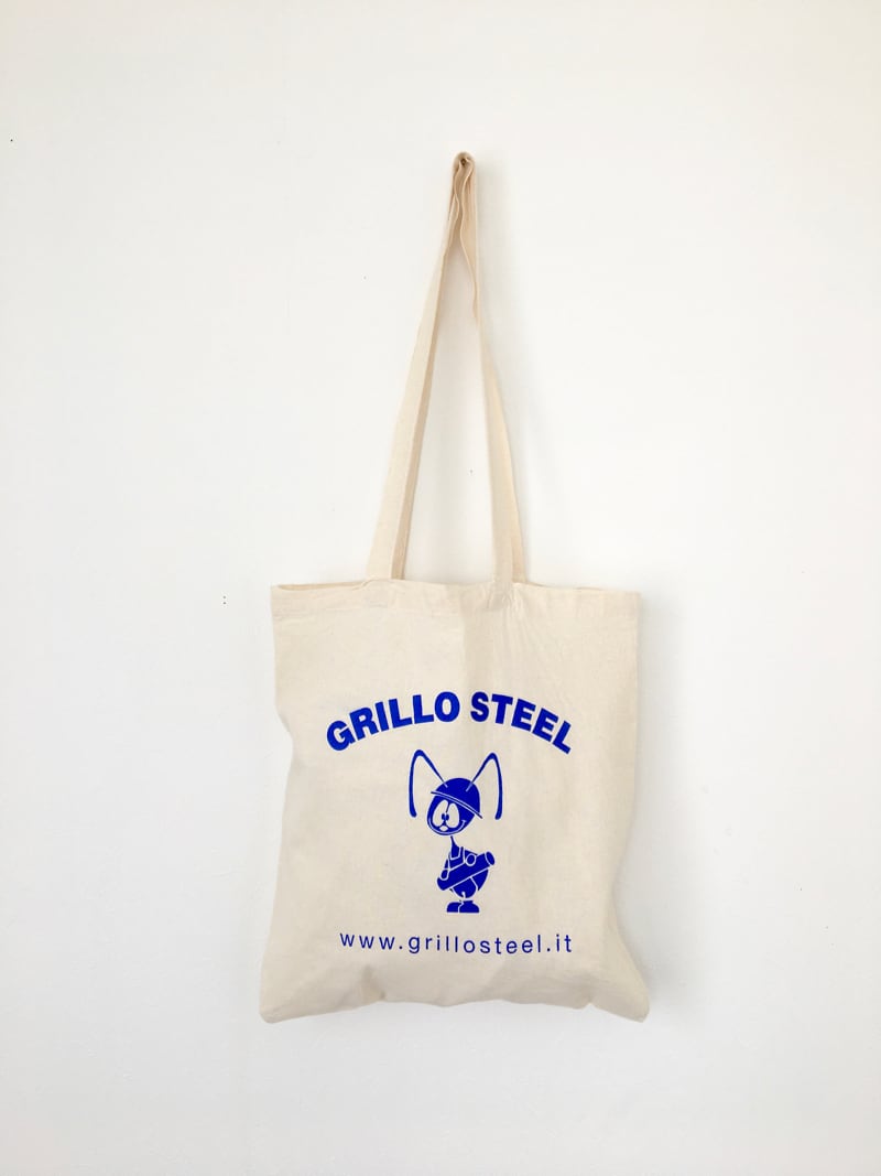 ユーズドのトートバッグ「GRILLOスティール」|Used Tote Bag “GRILLO STEEL"