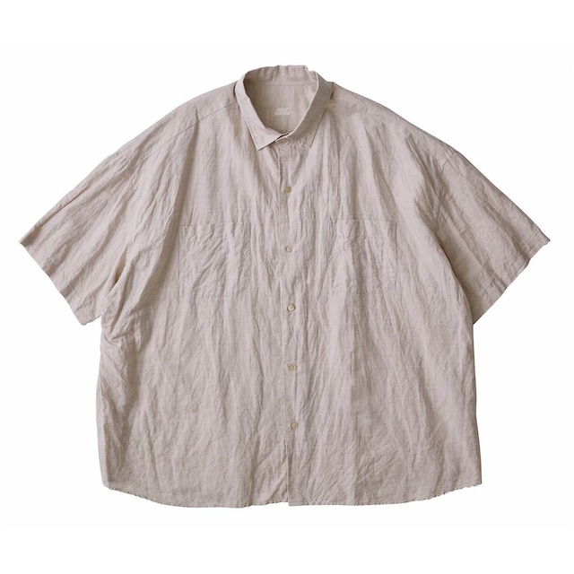 BEAT WRITER LINEN COTTON SHIRT (CANCLINI)