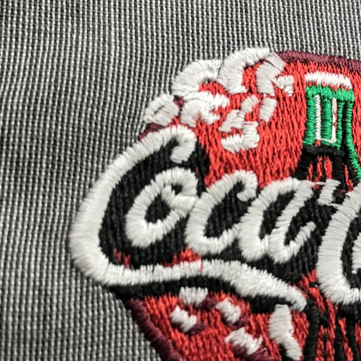 シンタス 90〜 00年代 USA製 COCA COLA コカコーラ ワークシャツ