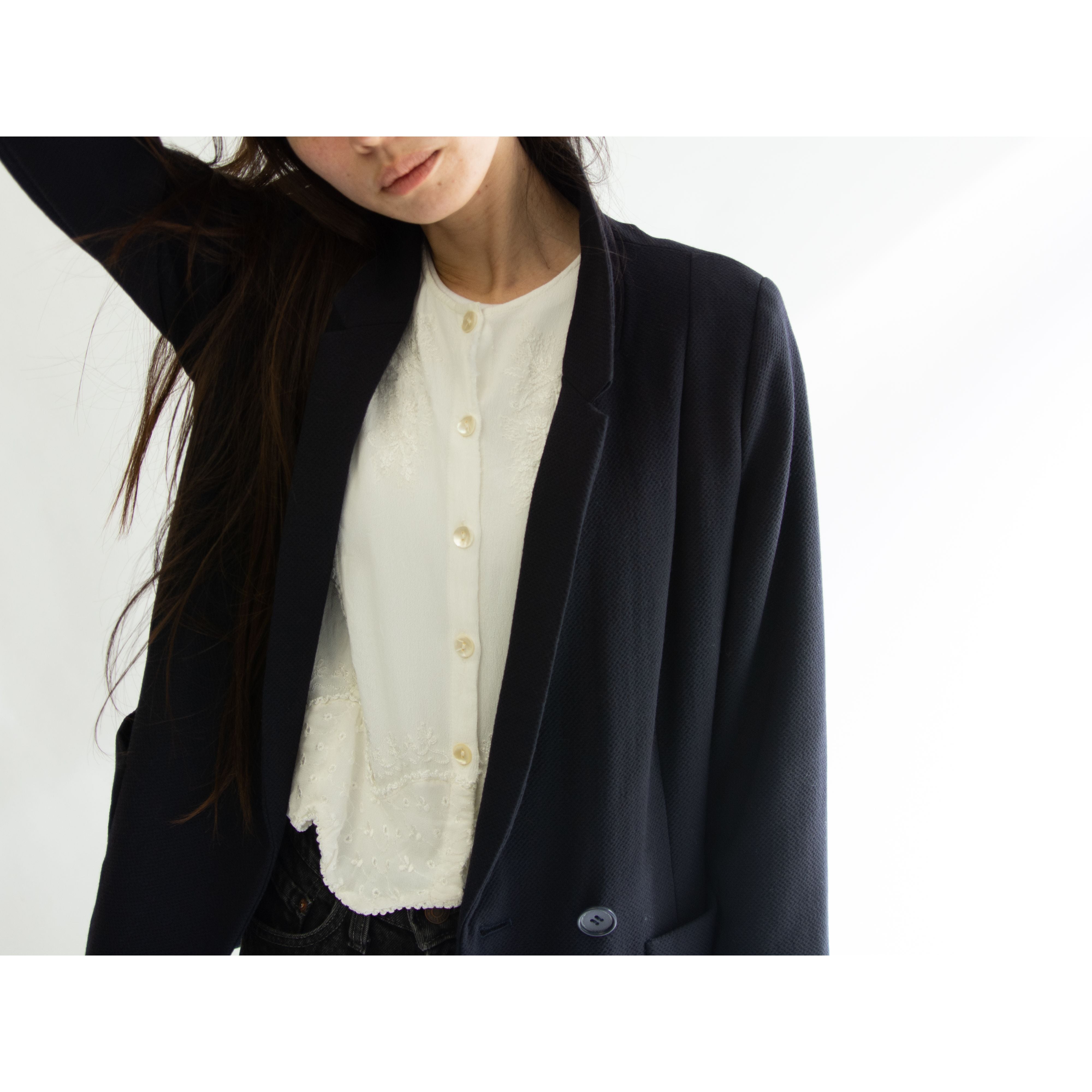 YVES SAINT LAURENT rive gauche】Made in France 100% wool jacket