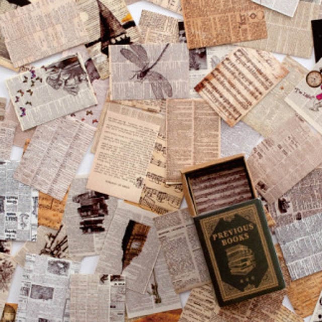 レトロスタイル 100枚 ミニカード MUSHA | rue Sepia