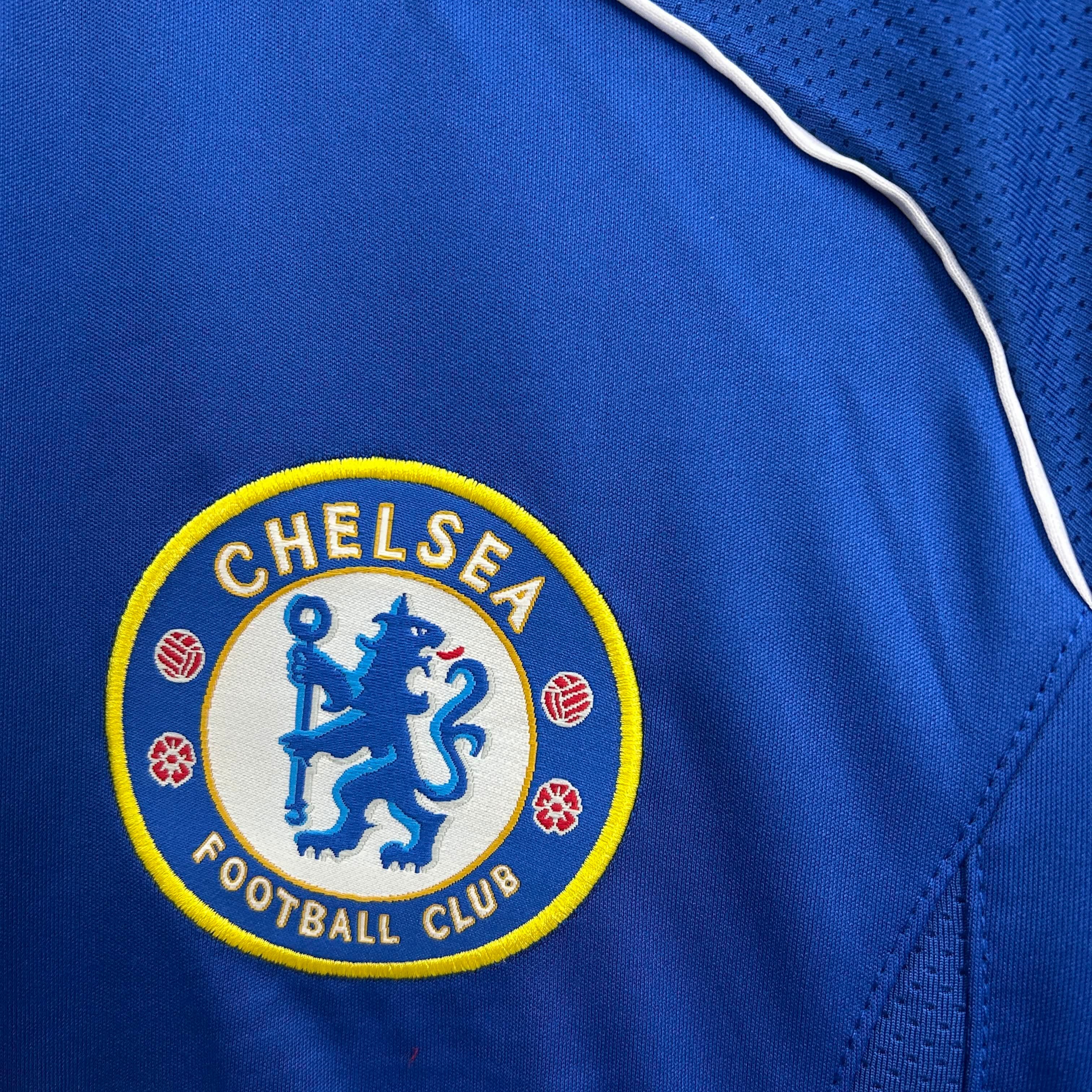 正規品 06-08 Chelsea  ユニフォーム 長袖 チェルシー Retro Long sleeve Chelsea 06/07 home Jersey チェルシー 06/07
