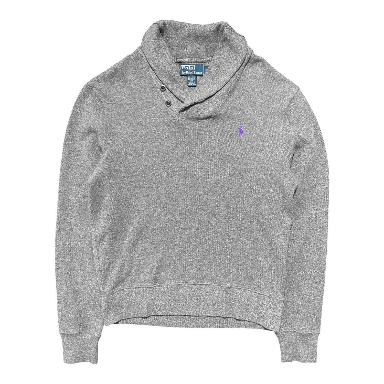 90s ポロ ラルフローレン ショールカラー スウェット メンズ XL / 90 