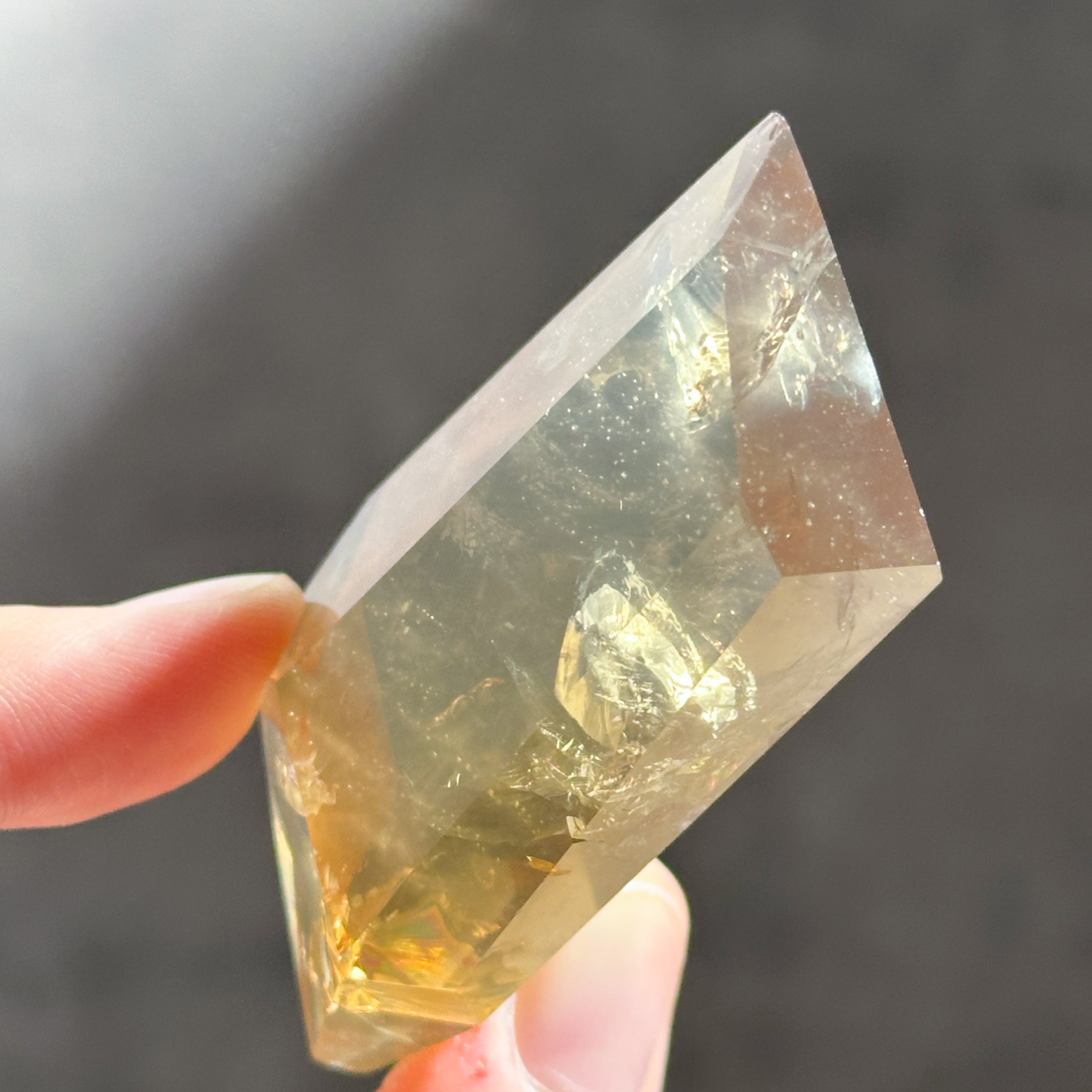 シトリン（黄水晶） フリーフォーム03◇ Citrine ◇ 天然石・鉱物