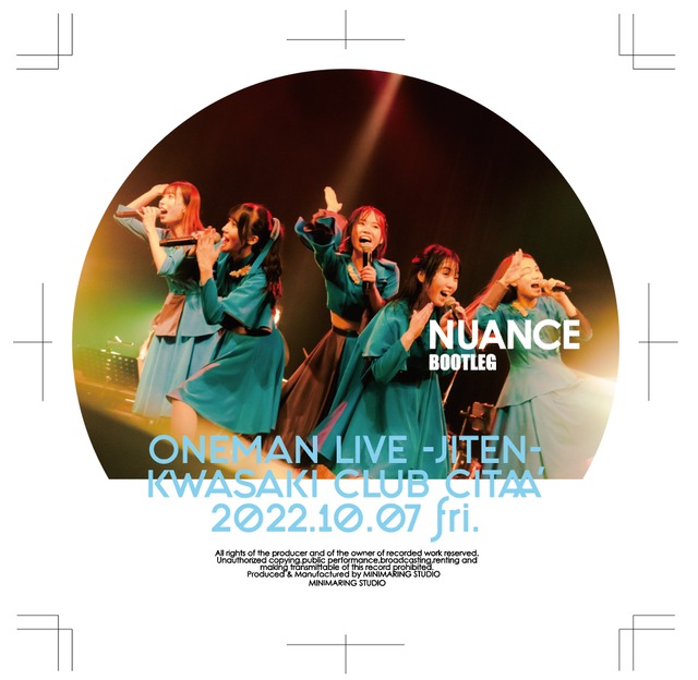 【NUANCE_bootleg】20221007_川崎CLUB CITTA LIVE DVD-R