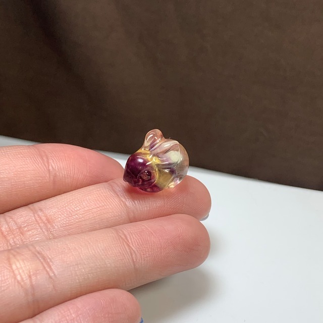 28.可愛いうさちゃん･フローライトうさぎ