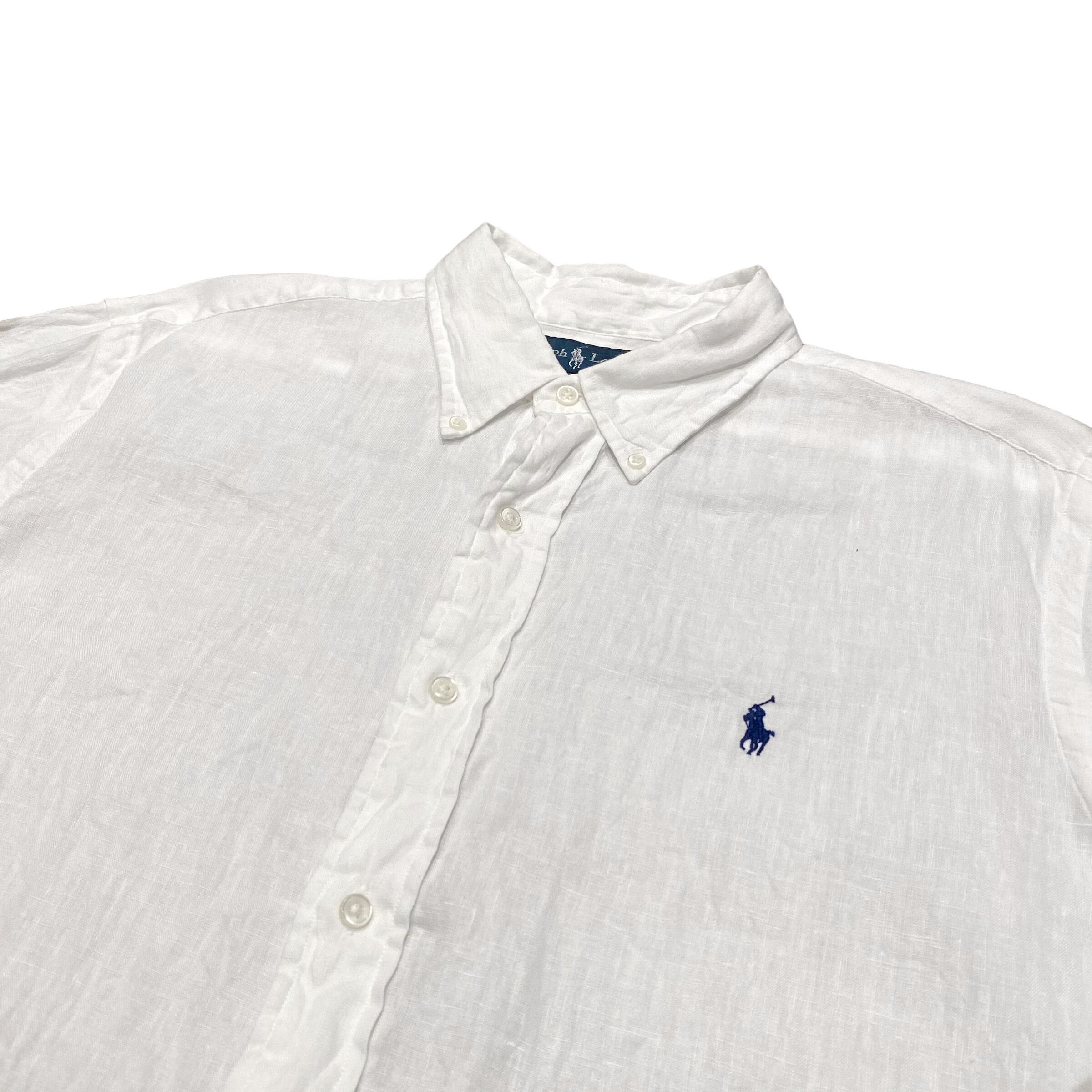 ポロラルフローレン コットンリネンシャツ Polo Cotton Linen