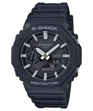 CASIO カシオ G-SHOCK Gショック カーボンコアガード構造 八角形フォルム GA-2100-1A ブラック 海外モデル 腕時計 メンズ