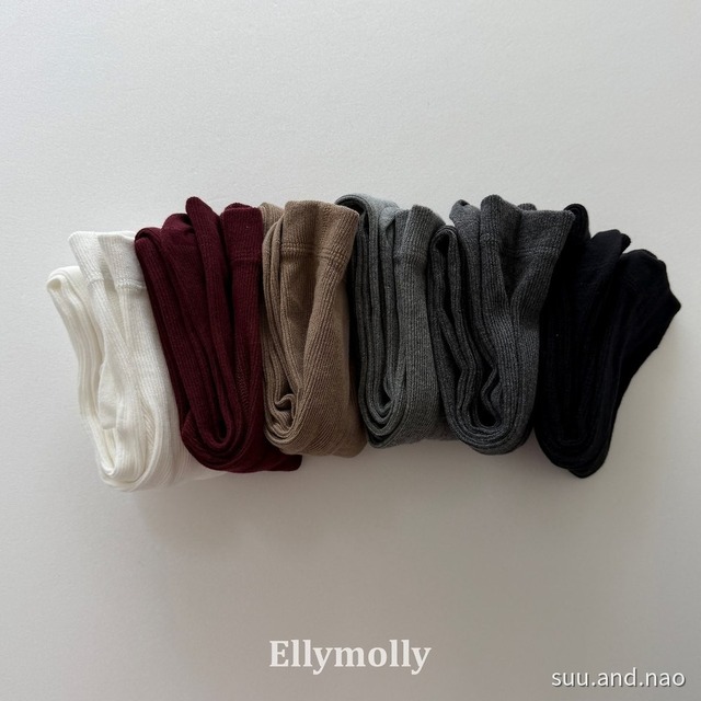 取寄：ELLYMOLLY ベーシックタイツ※送料無料
